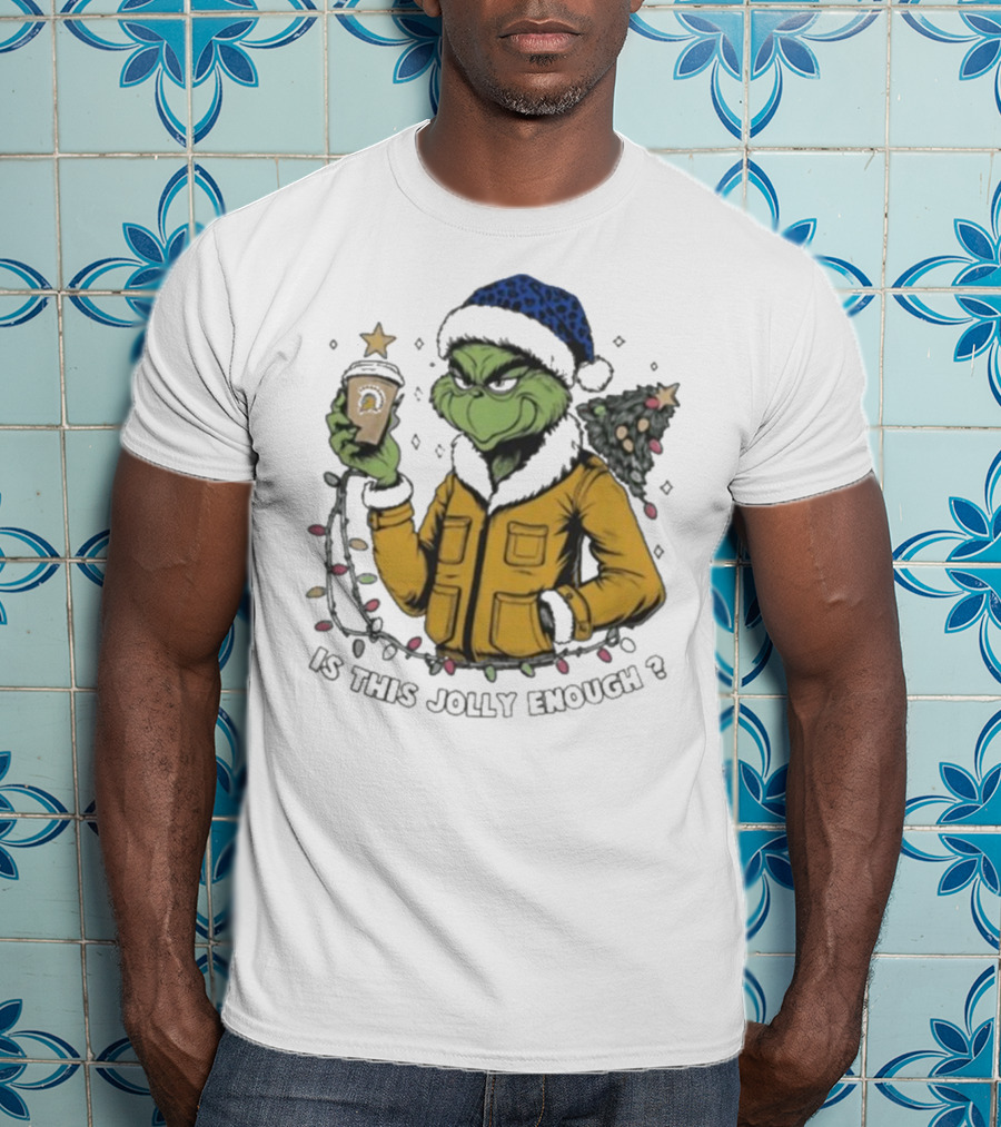 San José State Spartans Grinch Christmas Is This Jolly Enough? T-Shirt