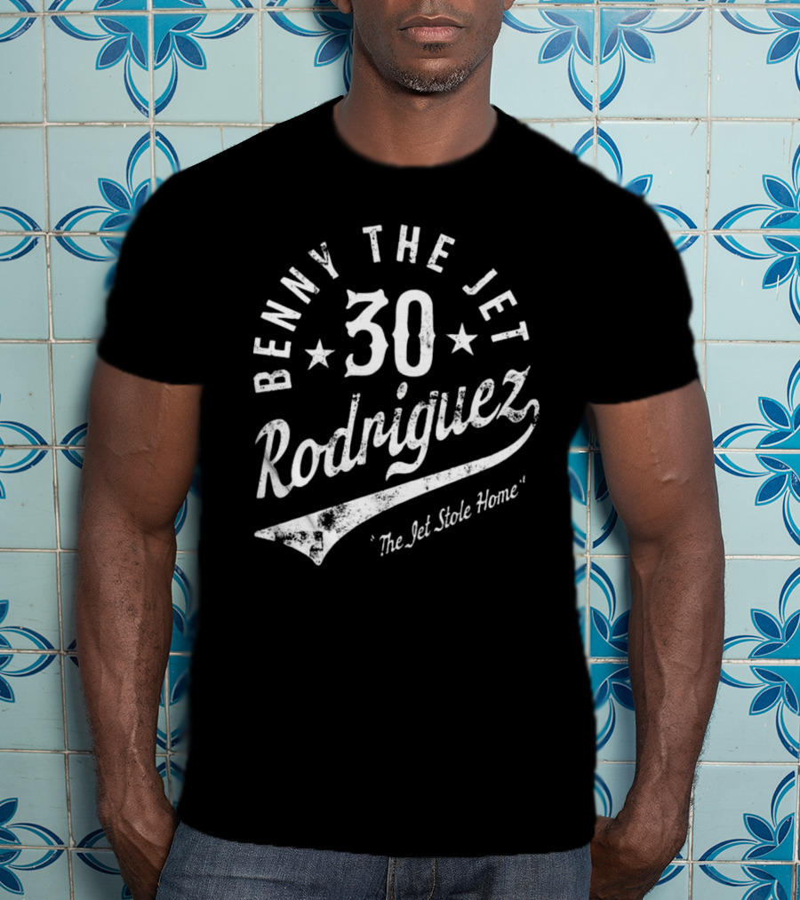 Benny The Jet Rodriguez 30 The Jet Stole Home T-Shirt