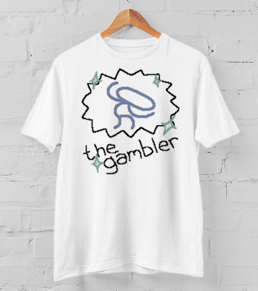 The Gambler Sparkle Figure With Stars T-Shirt
