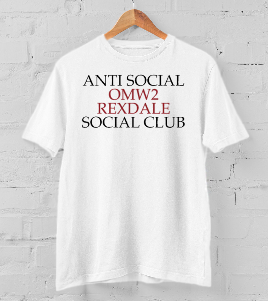 Anti Social Omw2 Rexdale Social Club T-Shirt
