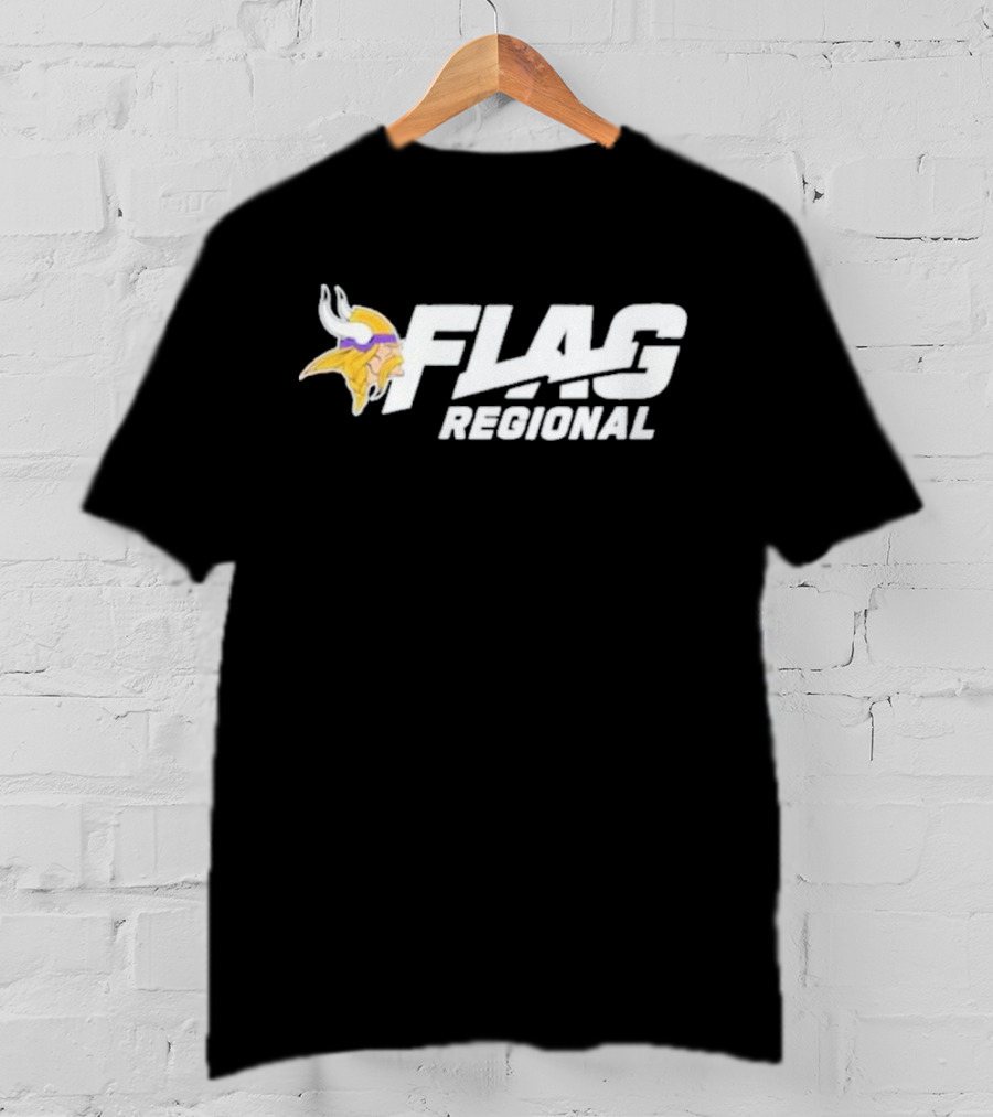 Minnesota Vikings Flag Regional Tournaments 2025 NFL T-Shirt