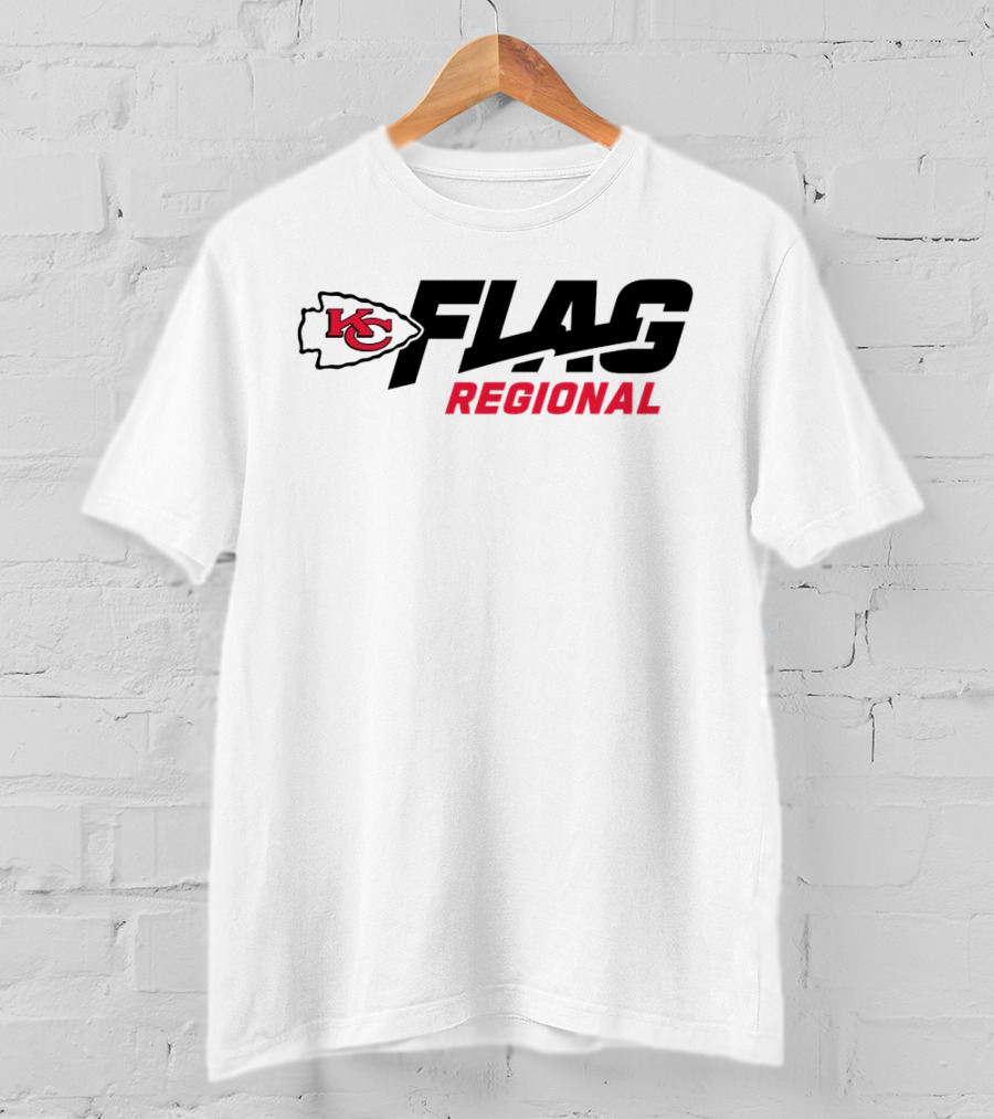 Kansas City Chiefs Flag Regional NFL 2025 Tournaments T-Shirt