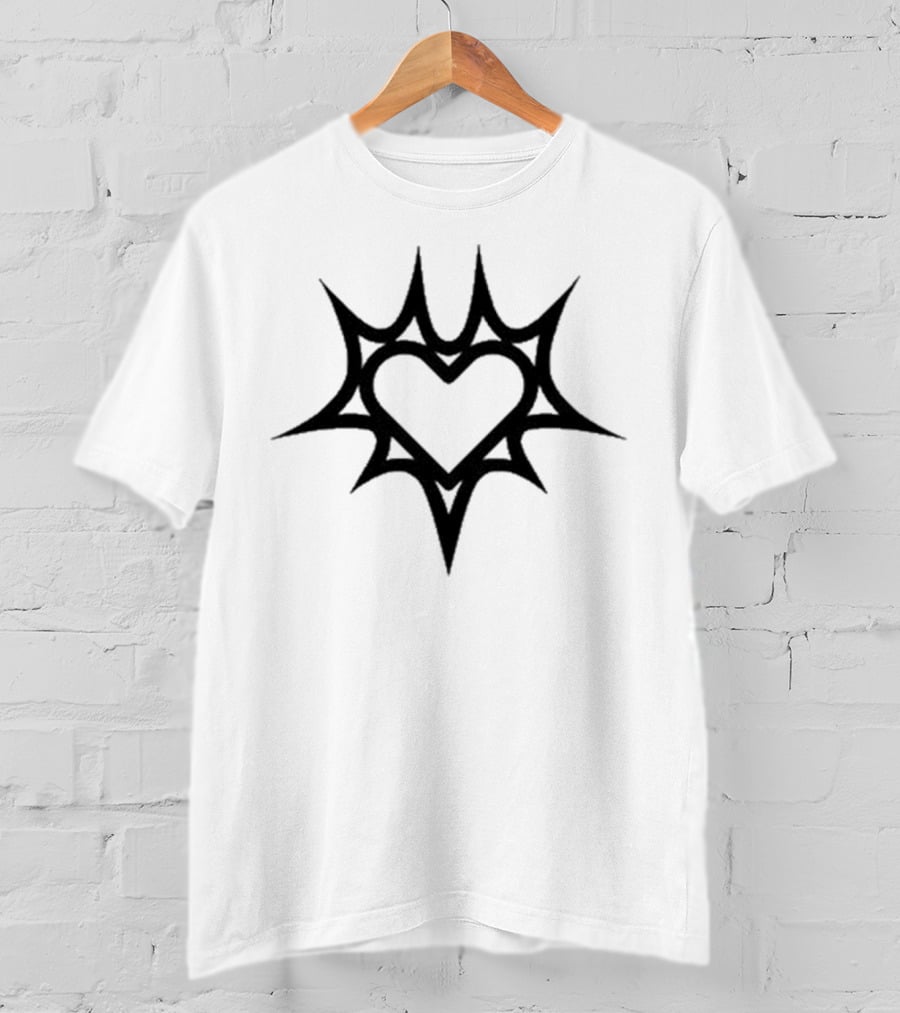 Squid Spawn Heart Tribal T-Shirt