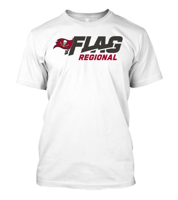 Tampa Bay Buccaneers Flag Regional Tournament NFL 2025 T-Shirt