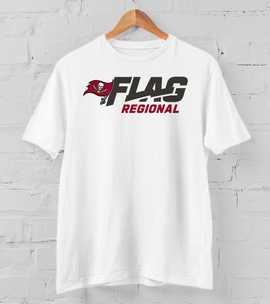 Tampa Bay Buccaneers Flag Regional Tournament NFL 2025 T-Shirt