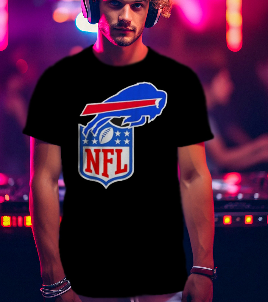 Buffalo Bills NFL Football Fusion Mark T-Shirt