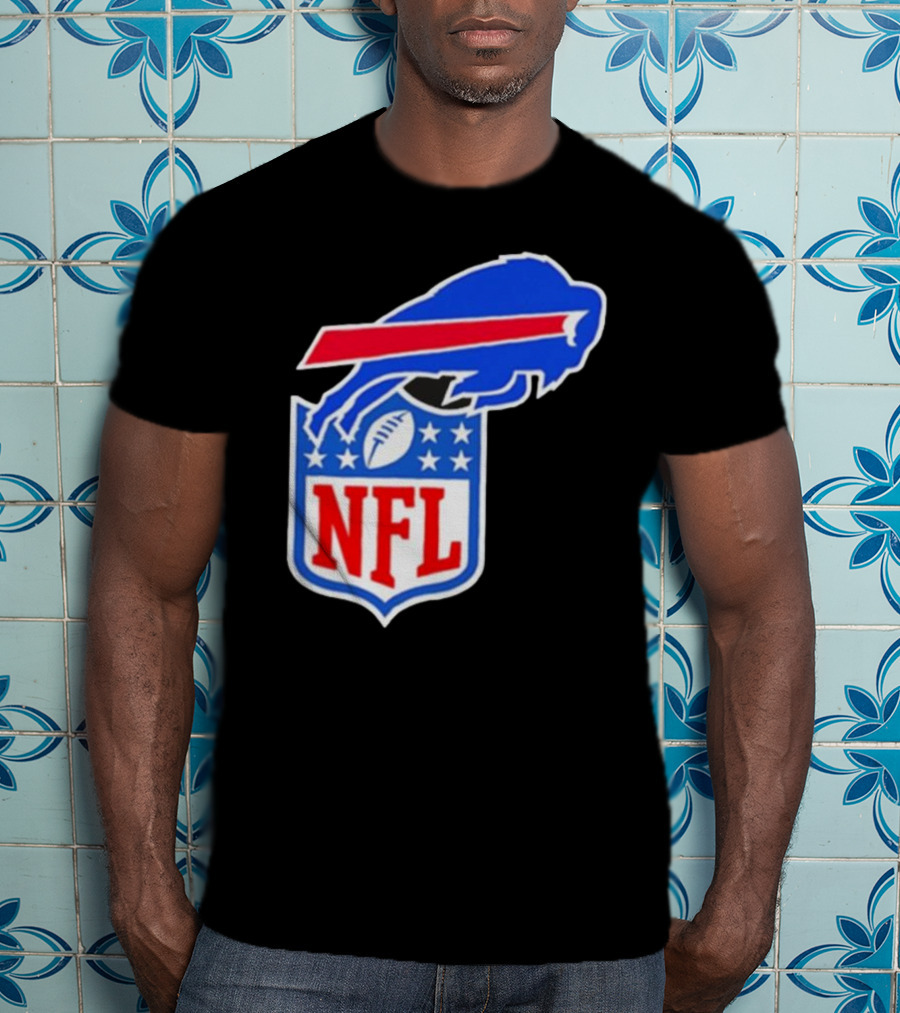 Buffalo Bills NFL Football Fusion Mark T-Shirt