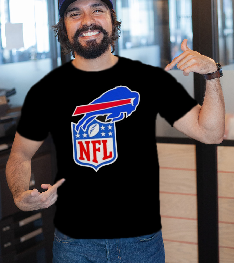 Buffalo Bills NFL Football Fusion Mark T-Shirt
