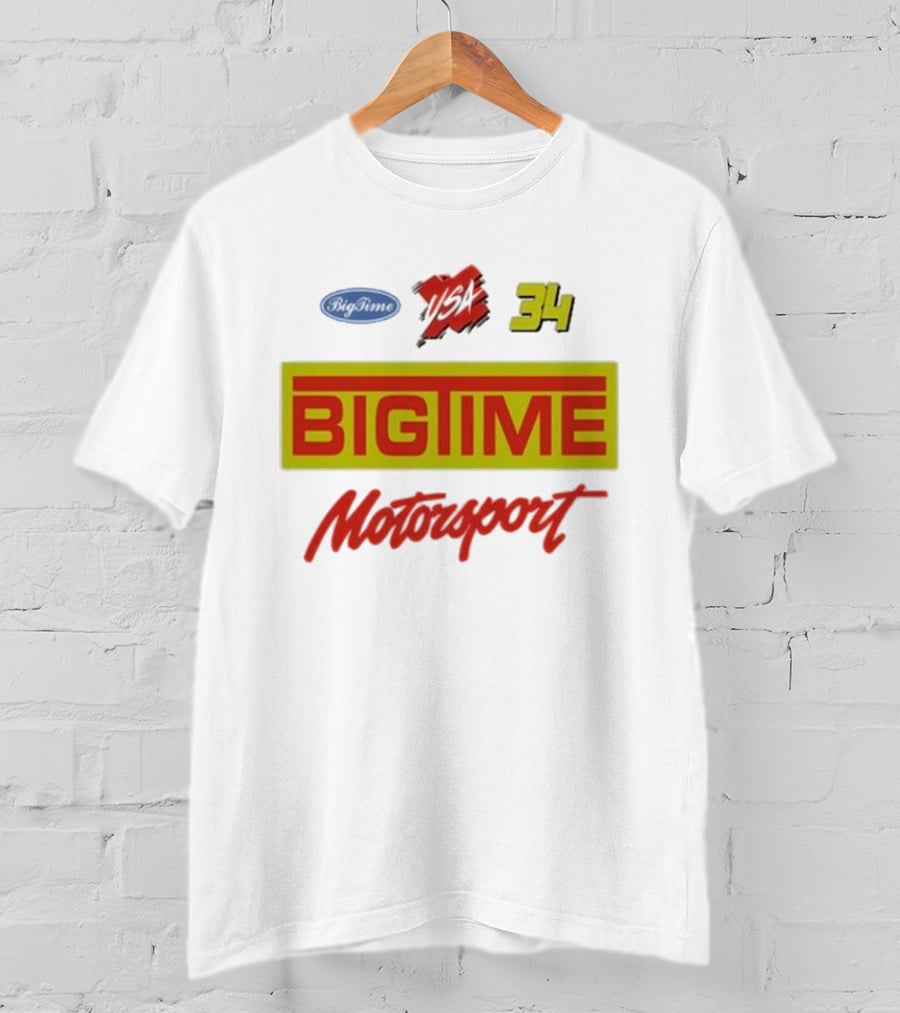 Big Time Motorsport USA 34 BigTime Logo T-Shirt