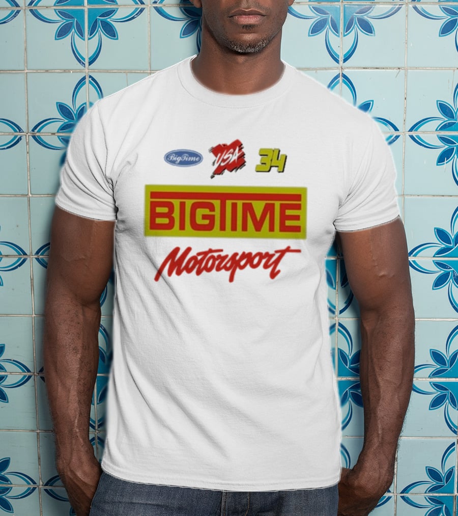 Big Time Motorsport USA 34 BigTime Logo T-Shirt