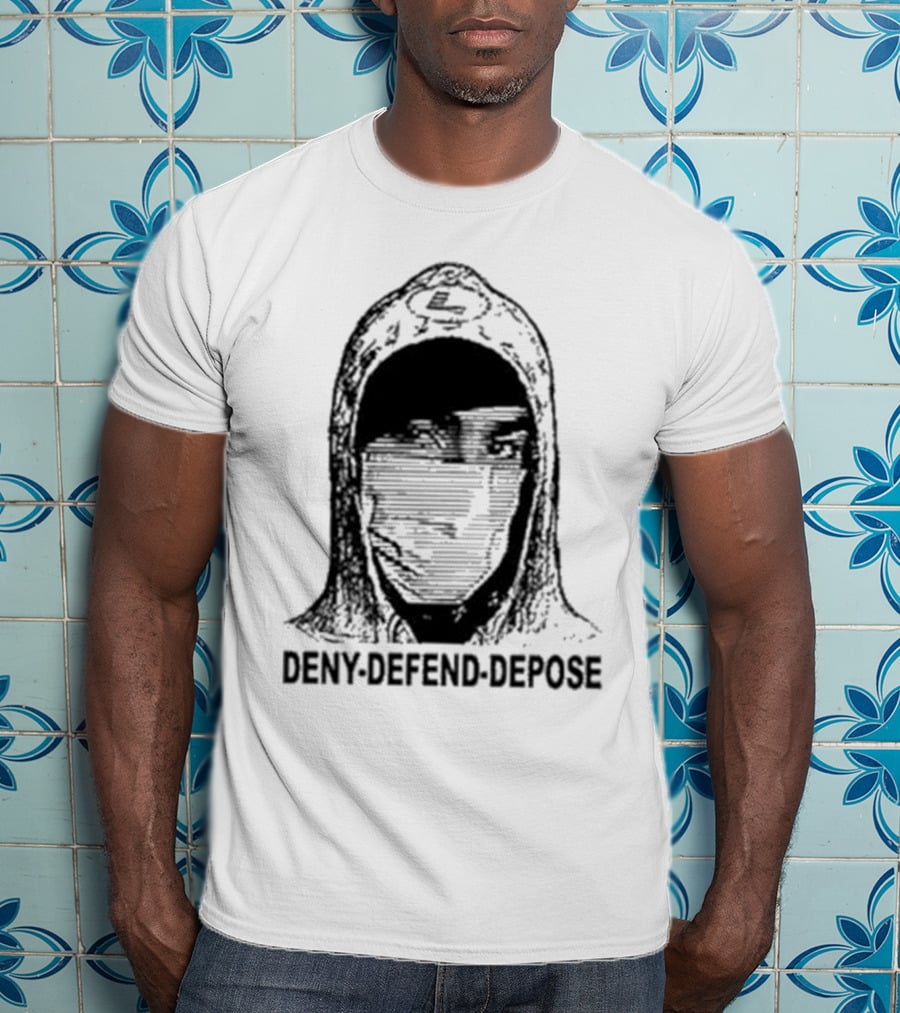 Deny Defend Depose The UnaShooter Luigi Mangione T-Shirt