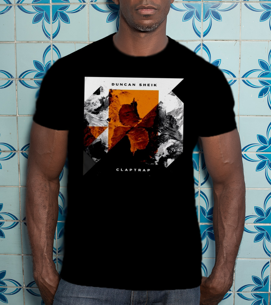 Duncan Sheik Claptrap Abstract Geometric Album Cover T-Shirt