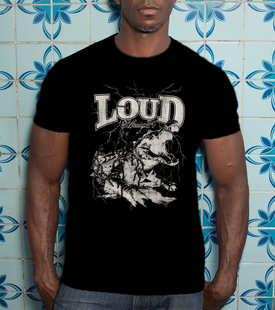 Rolling Loud Miami 24 Hard Rock Stadium Lockjaws Vintage T-Shirt