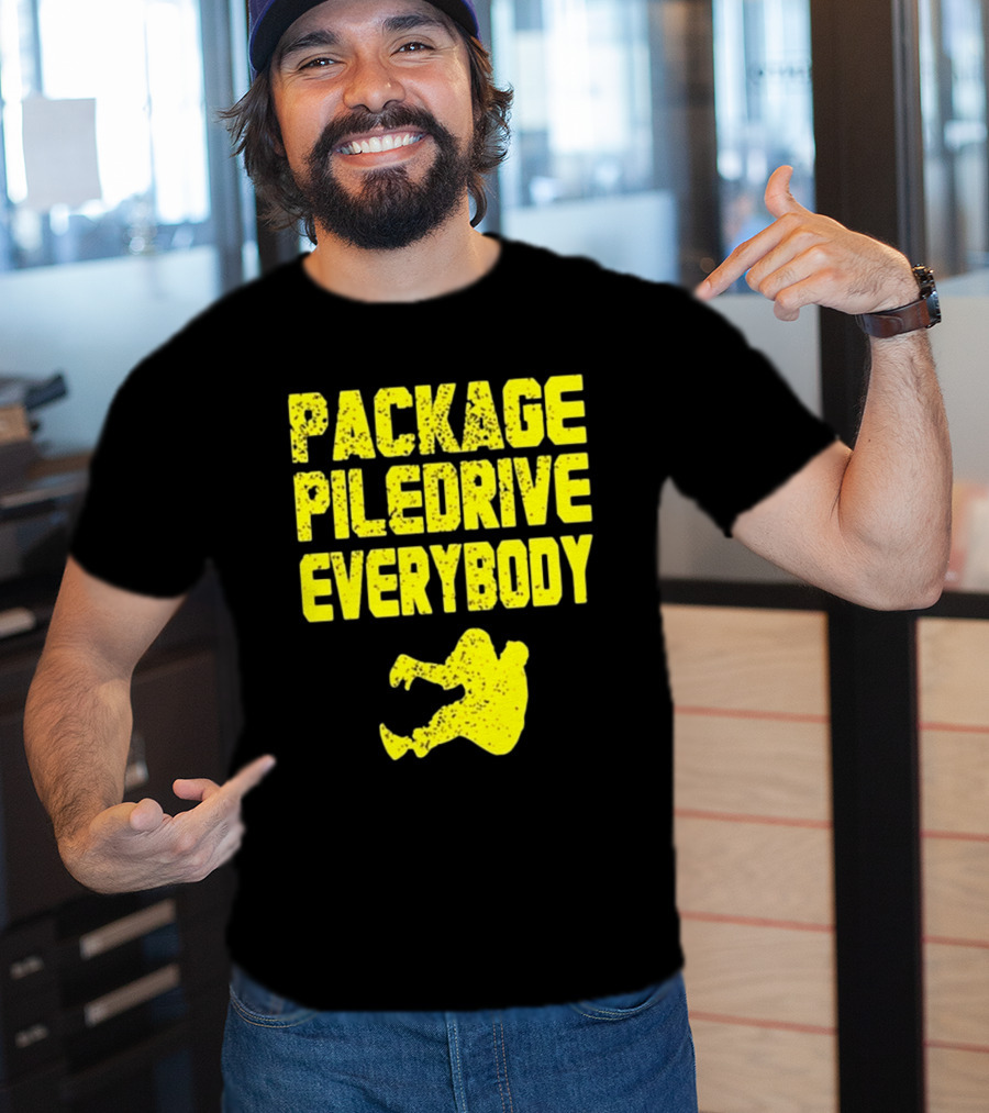 Package Piledrive Everybody Wrestling Move T-Shirt