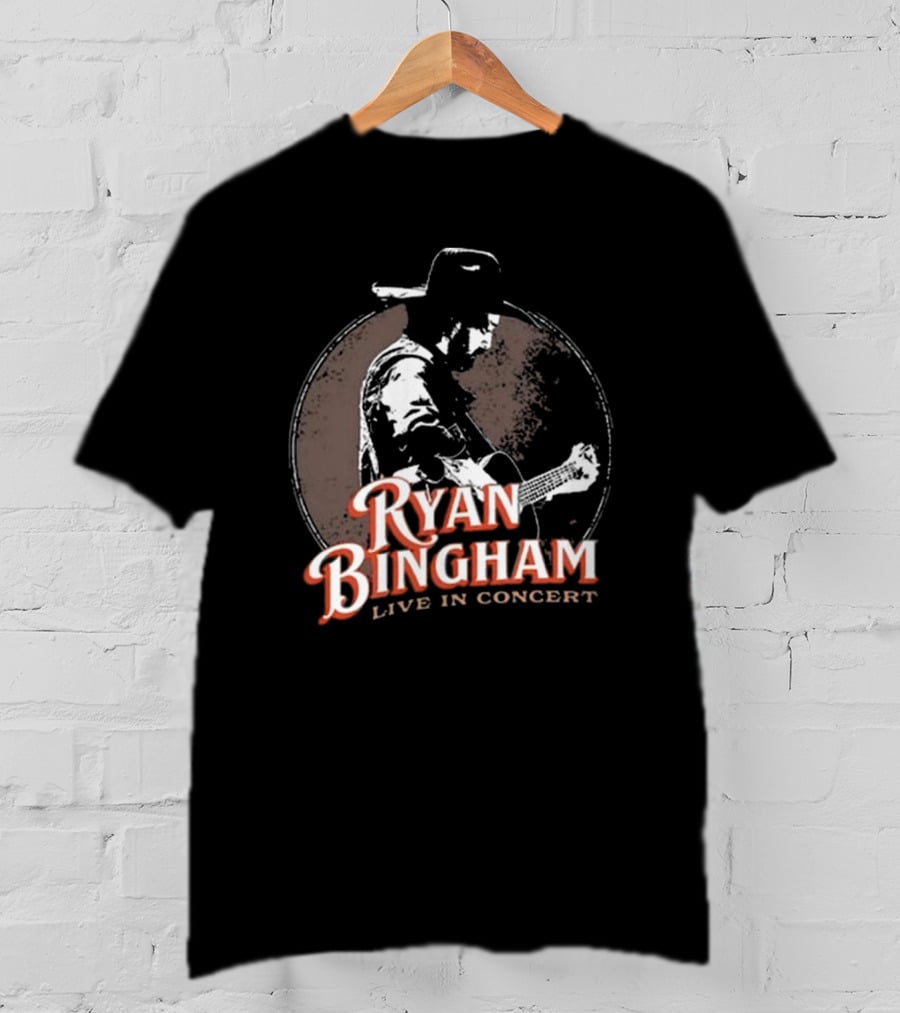 Ryan Bingham Cowboy Silhouette Live In Concert T-Shirt