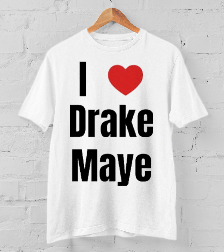 I Heart Drake Maye Fan Love T-Shirt