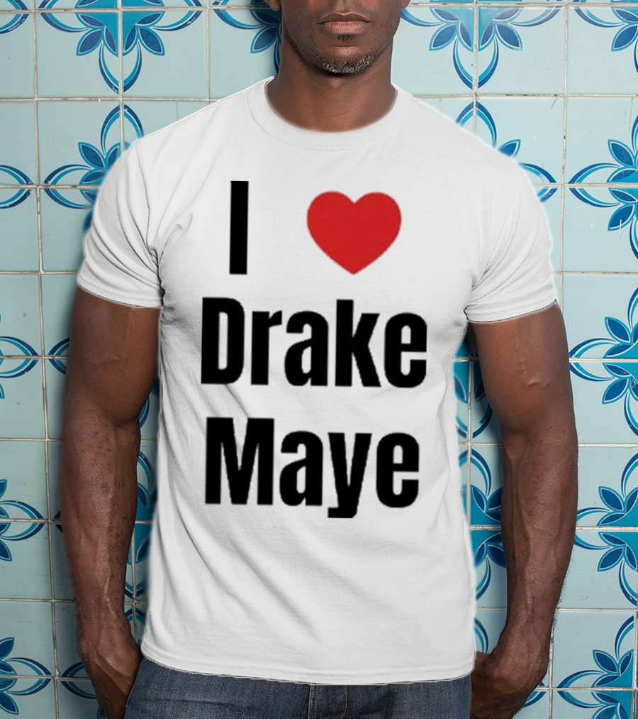I Heart Drake Maye Fan Love T-Shirt