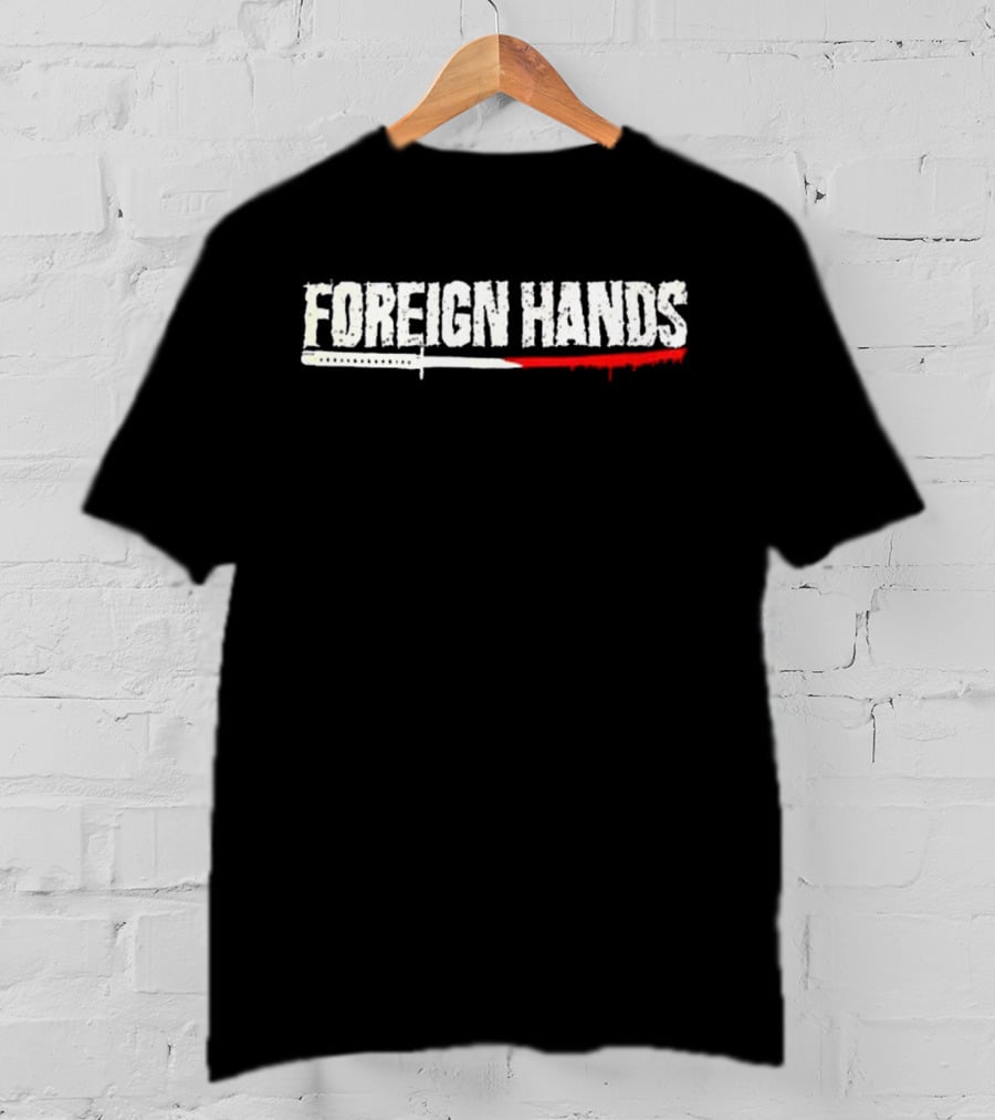 FOREIGN HANDS Bloody Knife T-Shirt
