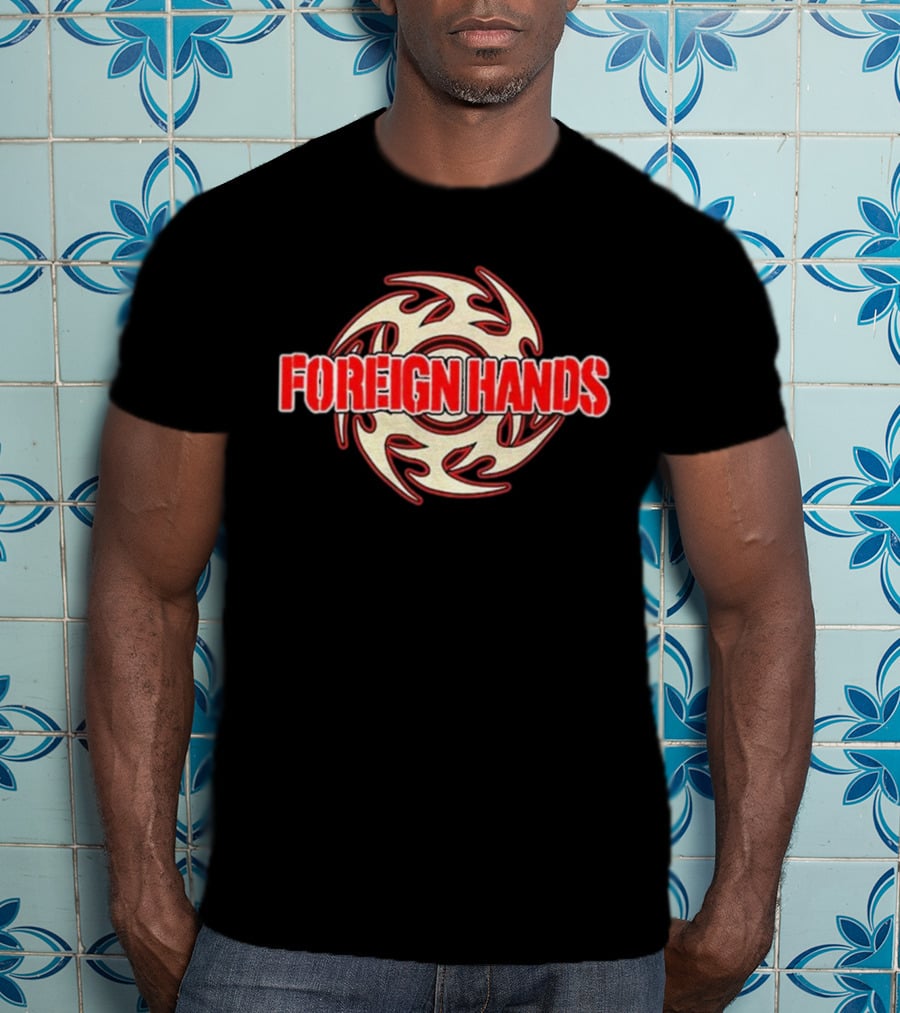 Foreign Hands Tribal Throwing Star T-Shirt