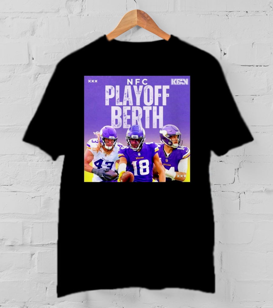 NFC Playoff Berth Minnesota Vikings KFAN T-Shirt