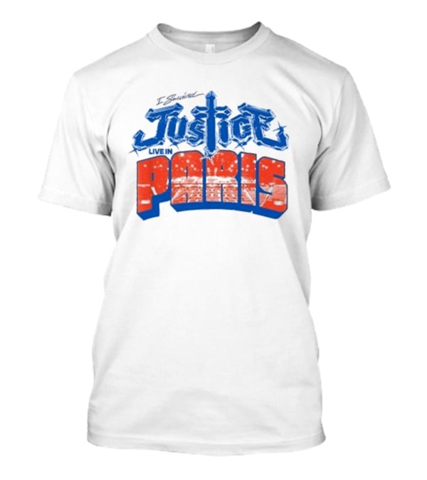I Survived Justice Live In Paris T-Shirt