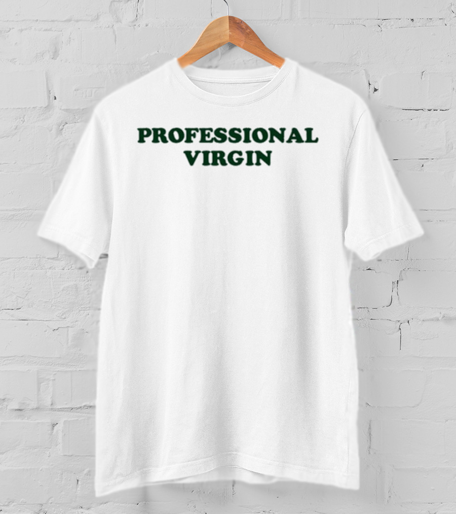 Spencers Professional Virgin Retro Humor T-Shirt