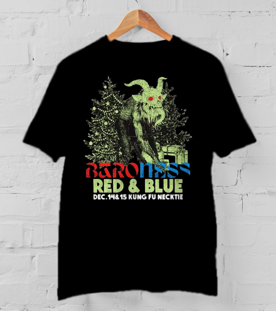 Baroness Red And Blue Dec. 14 And 15 Kung Fu Necktie T-Shirt