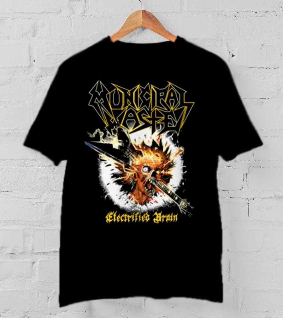 Municipal Waste Electrified Brain Explosive Head T-Shirt