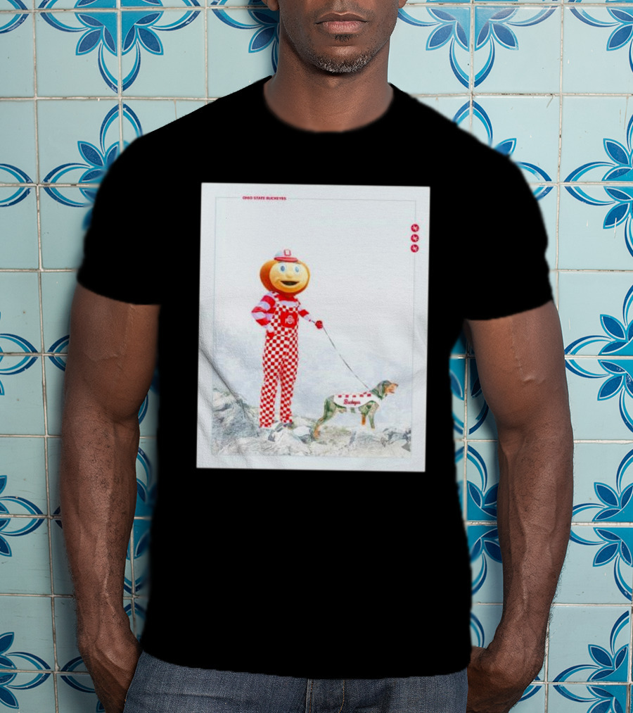 Ohio State Buckeyes Brutus Leads Smokey Over Tennessee Vols Victory T-Shirt