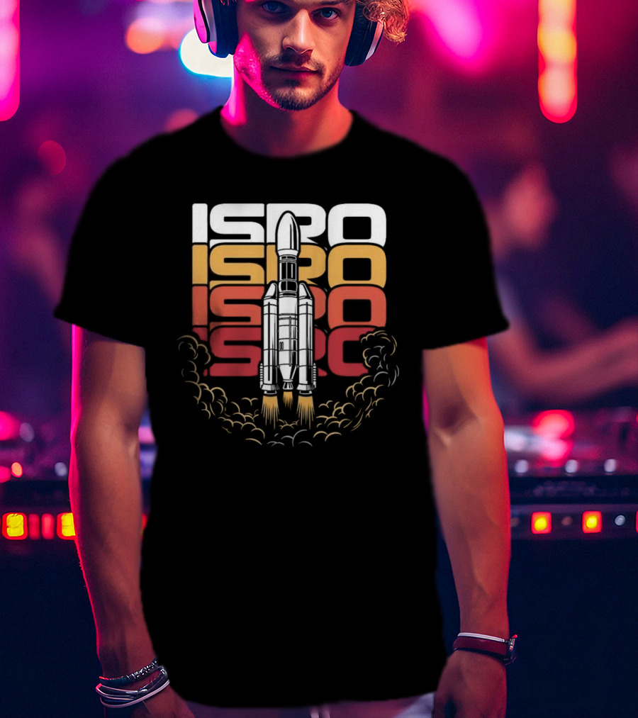 ISRO Rocket Launch Lift Off T-Shirt