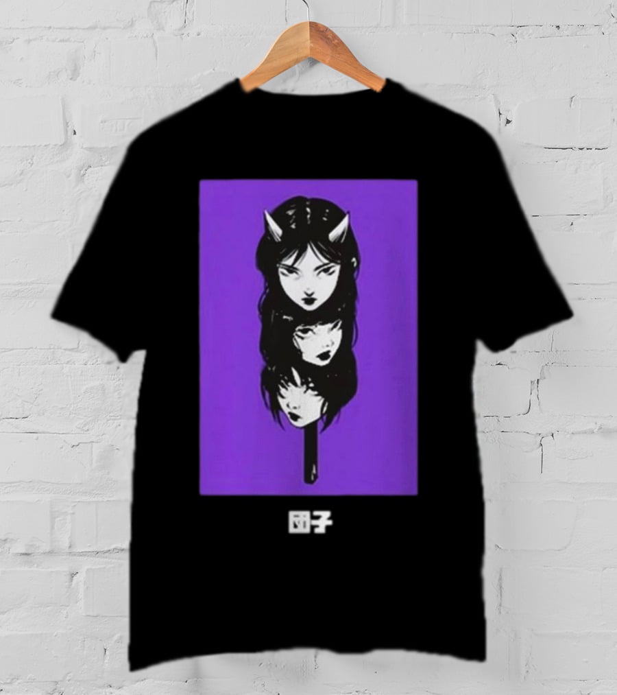 Oni Dango Nogiart Triple Face T-Shirt