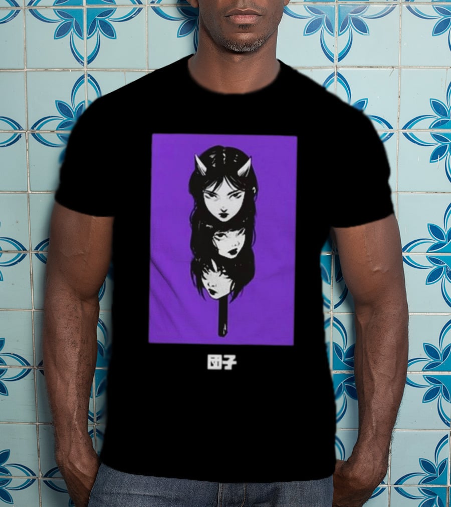 Oni Dango Nogiart Triple Face T-Shirt