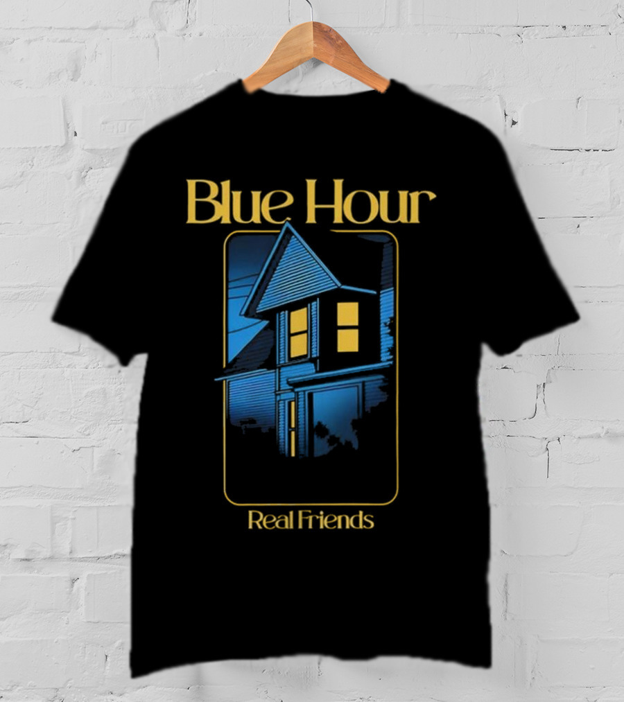 Real Friends Blue Hour House Tour T-Shirt