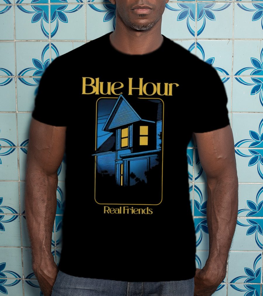 Real Friends Blue Hour House Tour T-Shirt