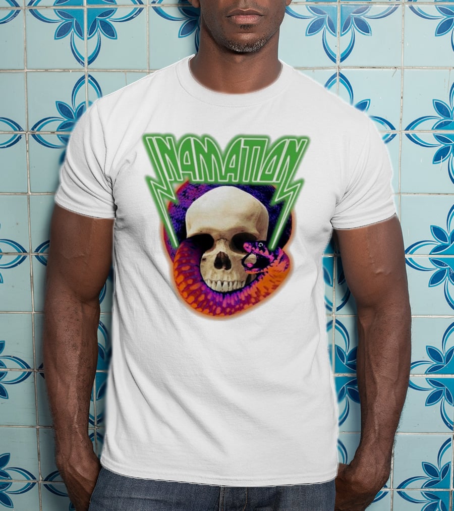 In4mation Skull Snake Iconic T-Shirt