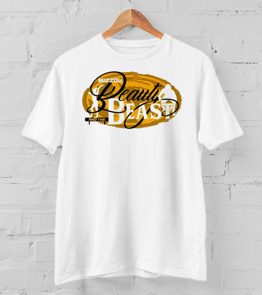 Mizzou Tigers Beauty And The Beast T-Shirt