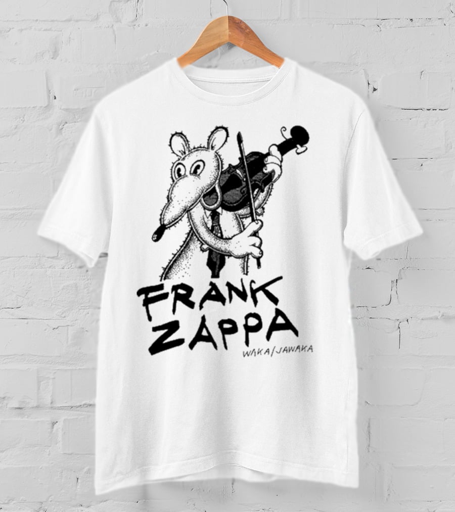 Frank Zappa Waka Jawaka Rat Violin T-Shirt