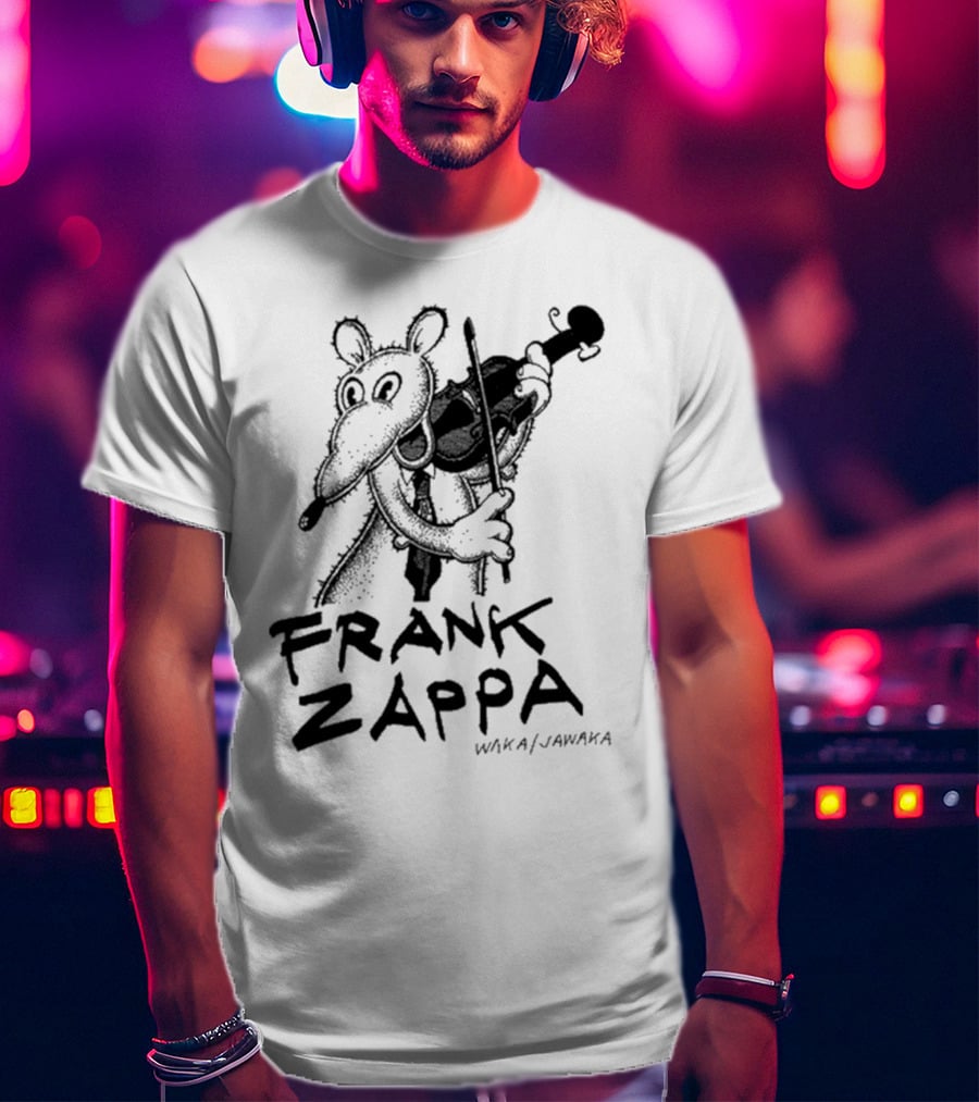 Frank Zappa Waka Jawaka Rat Violin T-Shirt
