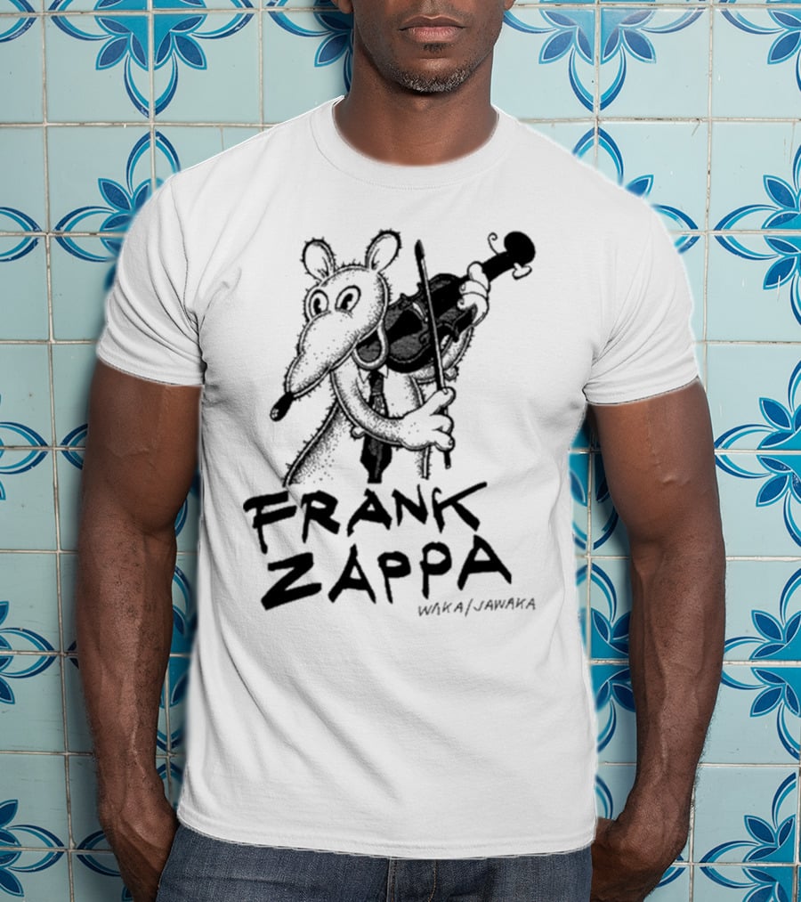 Frank Zappa Waka Jawaka Rat Violin T-Shirt