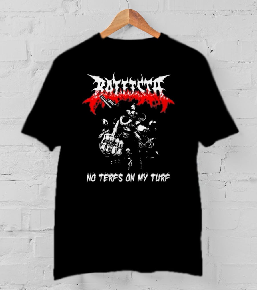 Ballista No Terfs On My Turf Skeleton Knight Metal Aesthetic T-Shirt