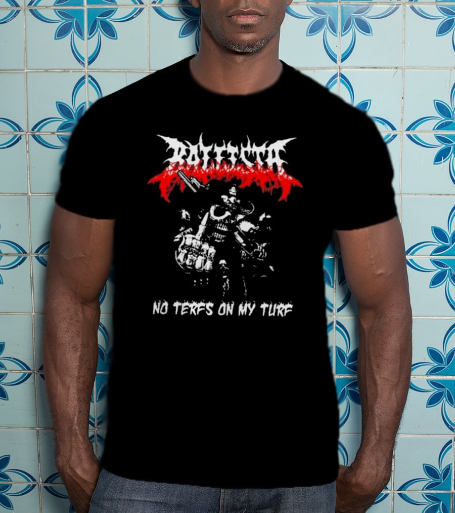 Ballista No Terfs On My Turf Skeleton Knight Metal Aesthetic T-Shirt