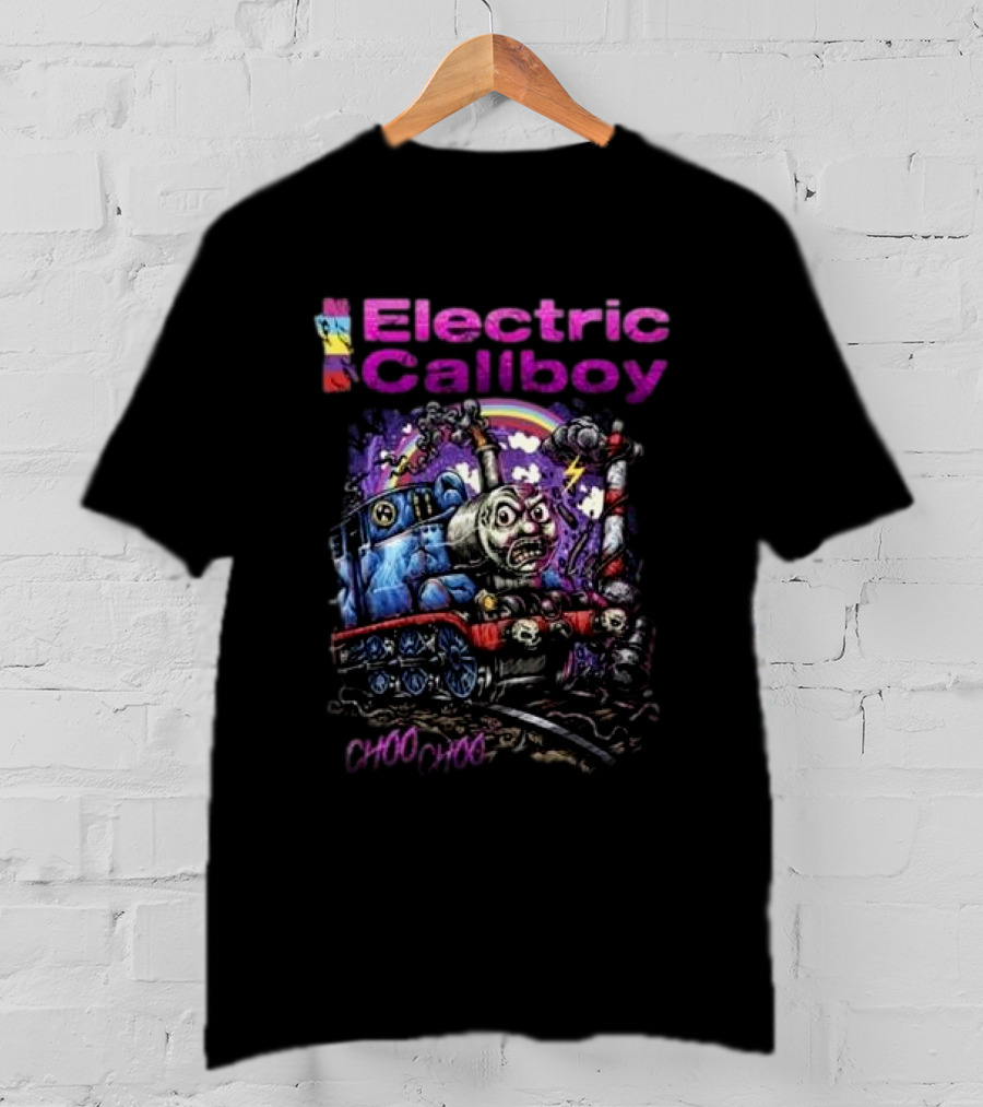 Electric Callboy Choo Choo Train Monster Electric Thunderbolt T-Shirt