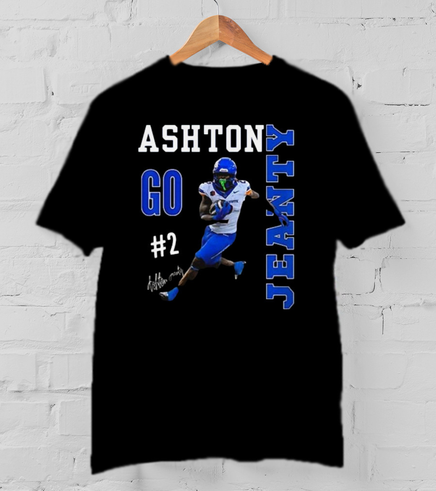 ASHTON GO JEANTY #2 Signature T-Shirt