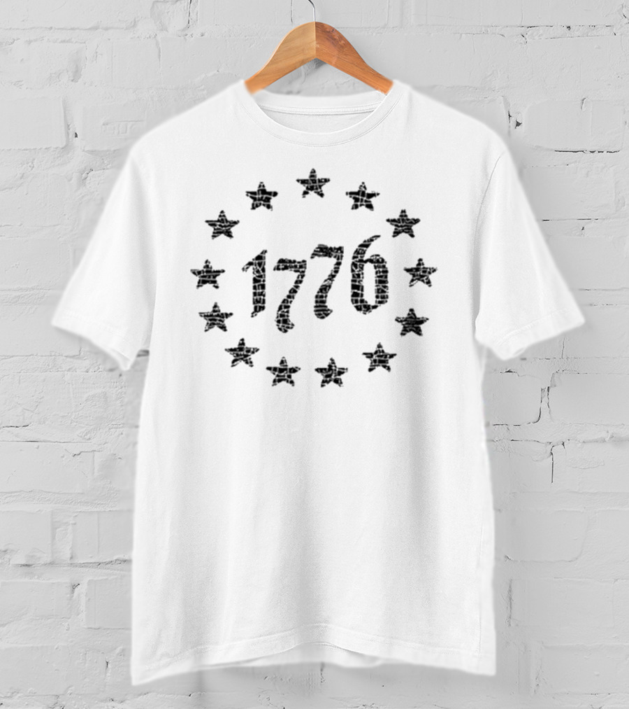 Keith And Kevin Hodge 1776 Circle Stars Patriot Emblem T-Shirt