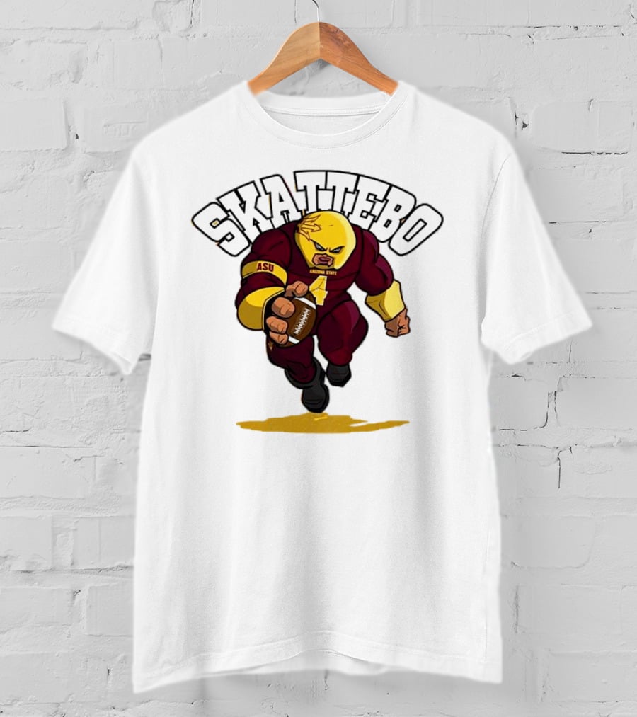 Skattebo ASU Arizona State Football Juggernaut T-Shirt