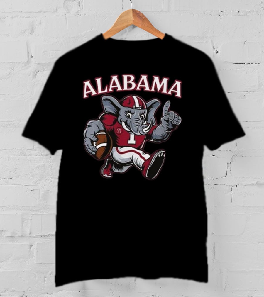 Alabama Crimson Tide Big Al Football Mascot T-Shirt