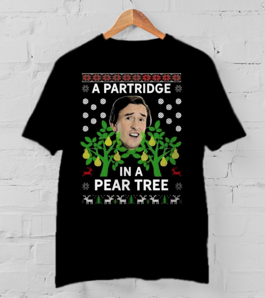 A Partridge In A Pear Tree Ugly Christmas T-Shirt