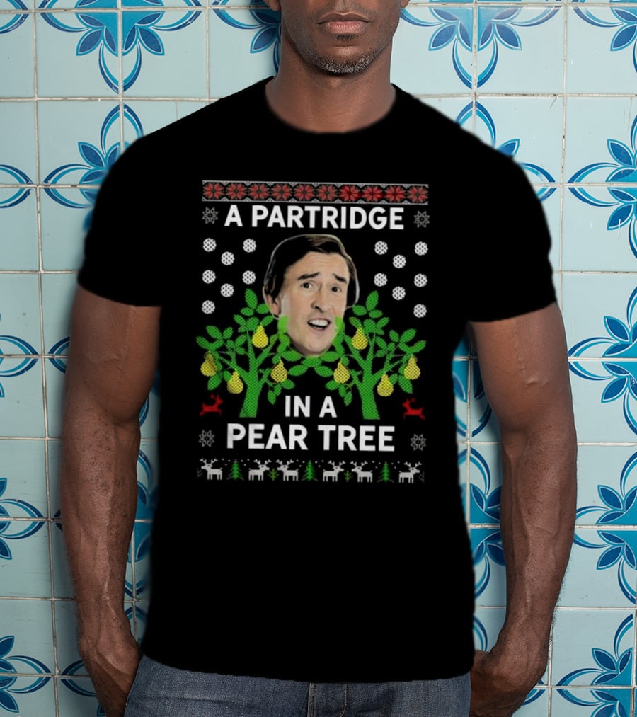 A Partridge In A Pear Tree Ugly Christmas T-Shirt