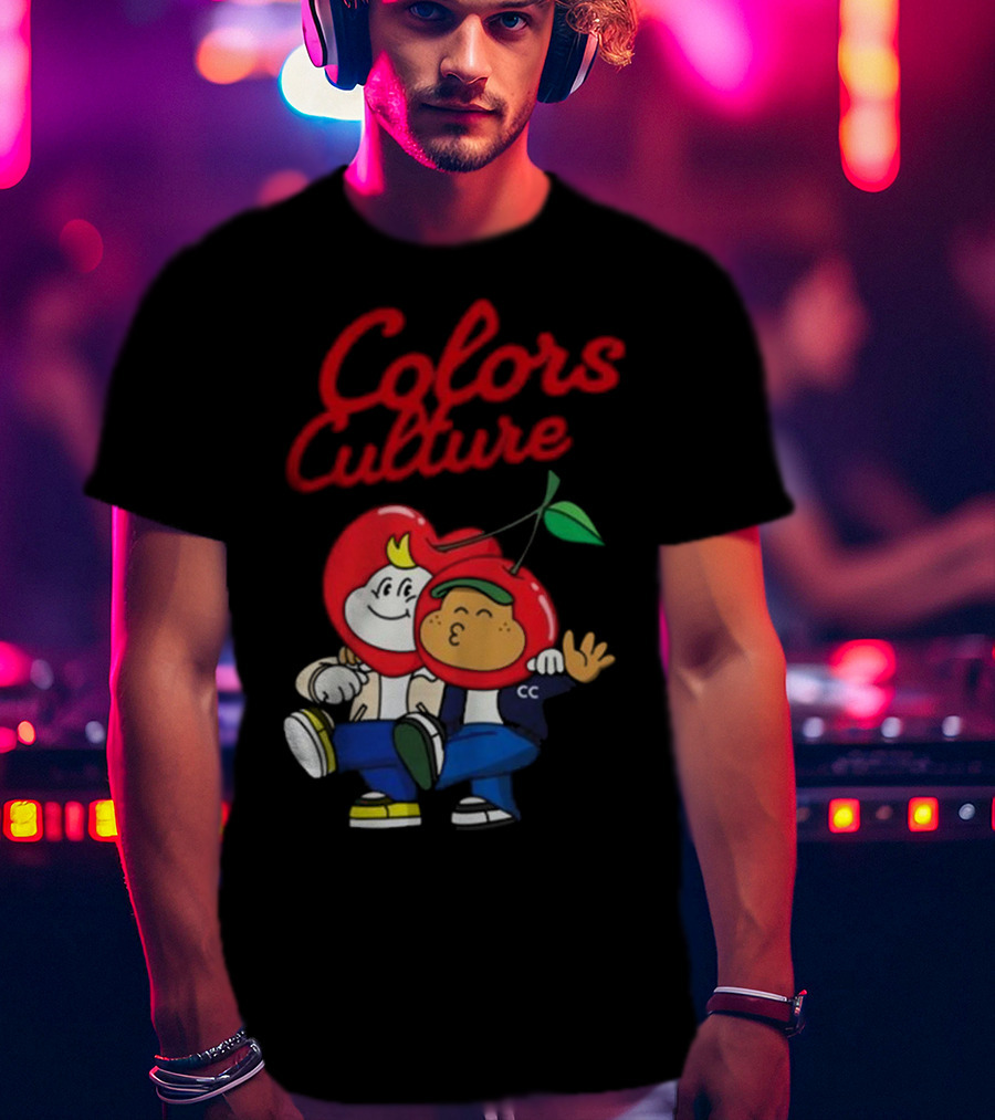 Colors Culture Chubby Woody Cherry Heads T-Shirt