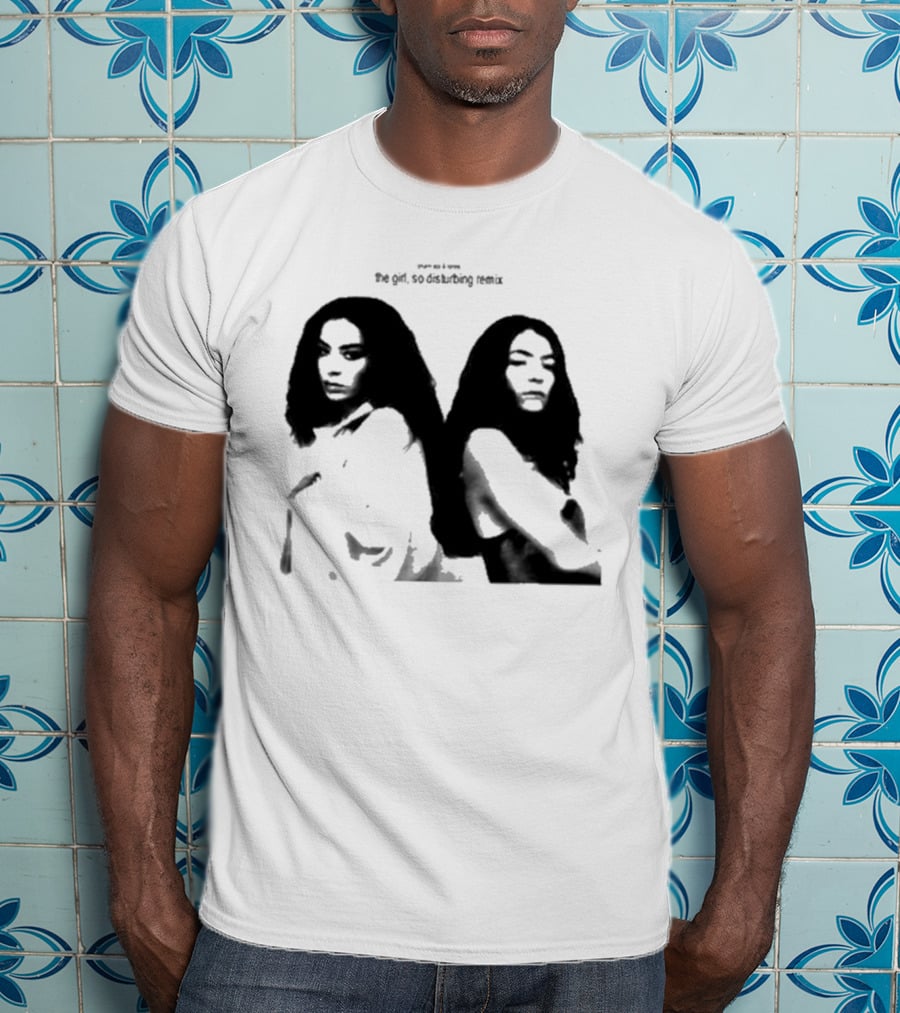 Charli And Lorde - The Girl, So Disturbing Remix T-Shirt